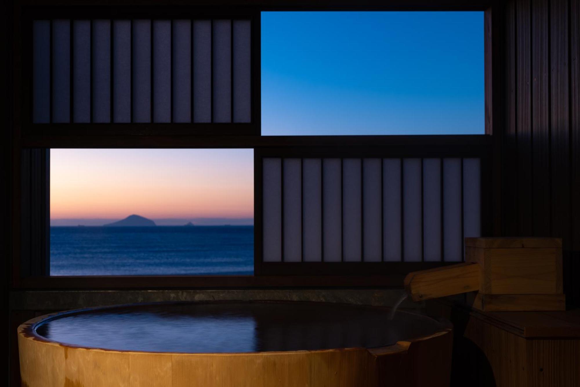 Isoaruki No Yuyado Ushiogumo -6 Years Or Older- Hotel Kawazu Bagian luar foto